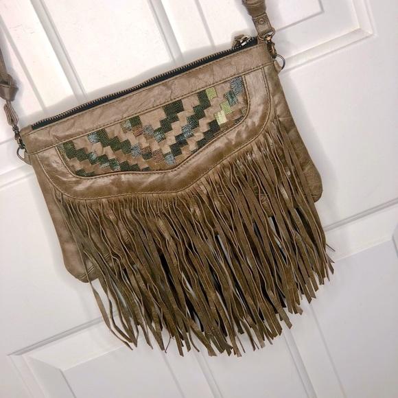 Cleobella Zula Crossbody Fringe Clutch - Picture 10 of 15